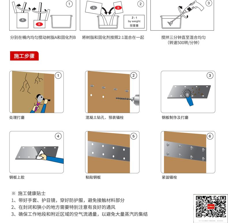 包钢呼图壁粘钢加固施工过程